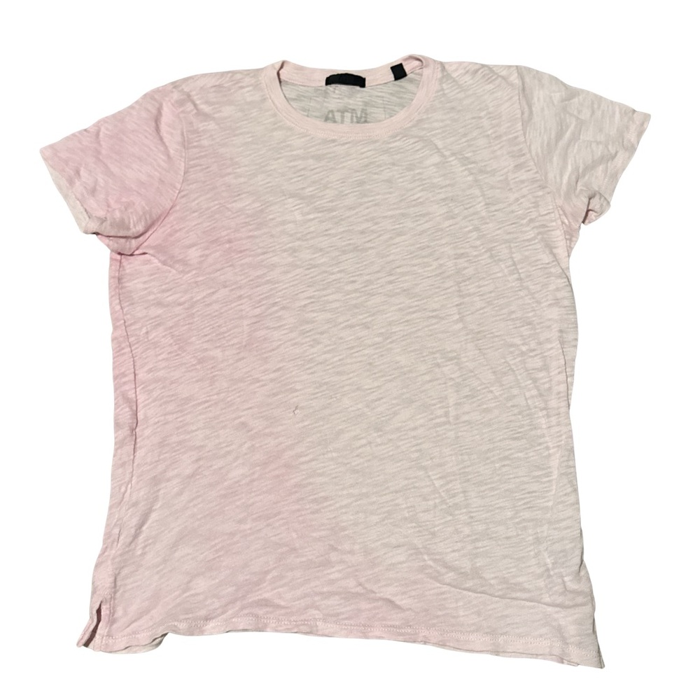 ATM Anthony Thomas Melillo Light Pink Short Sleeve Tee